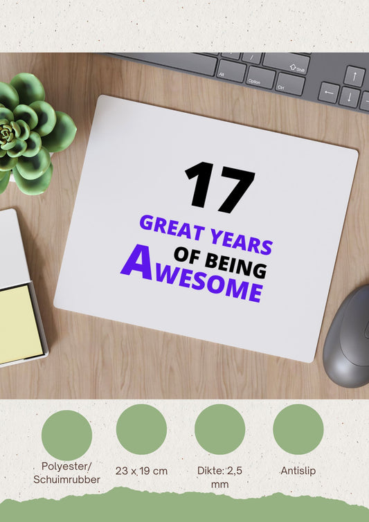 17 great years of being awesome Muismat