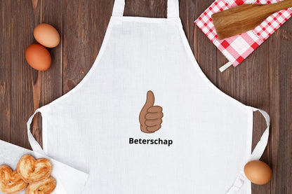 beterschap duim Keukenschort