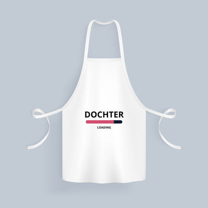 dochter loading Keukenschort