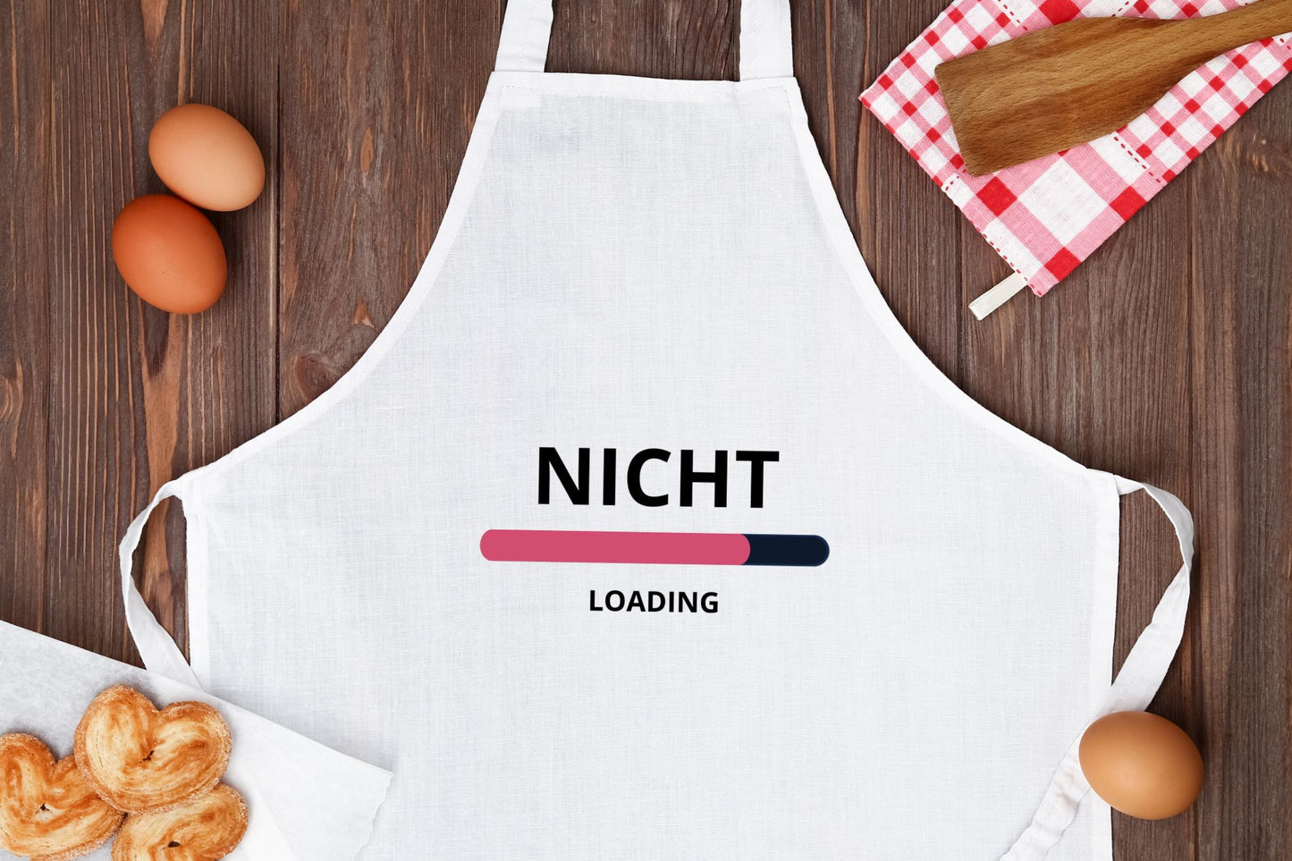 nicht loading Keukenschort