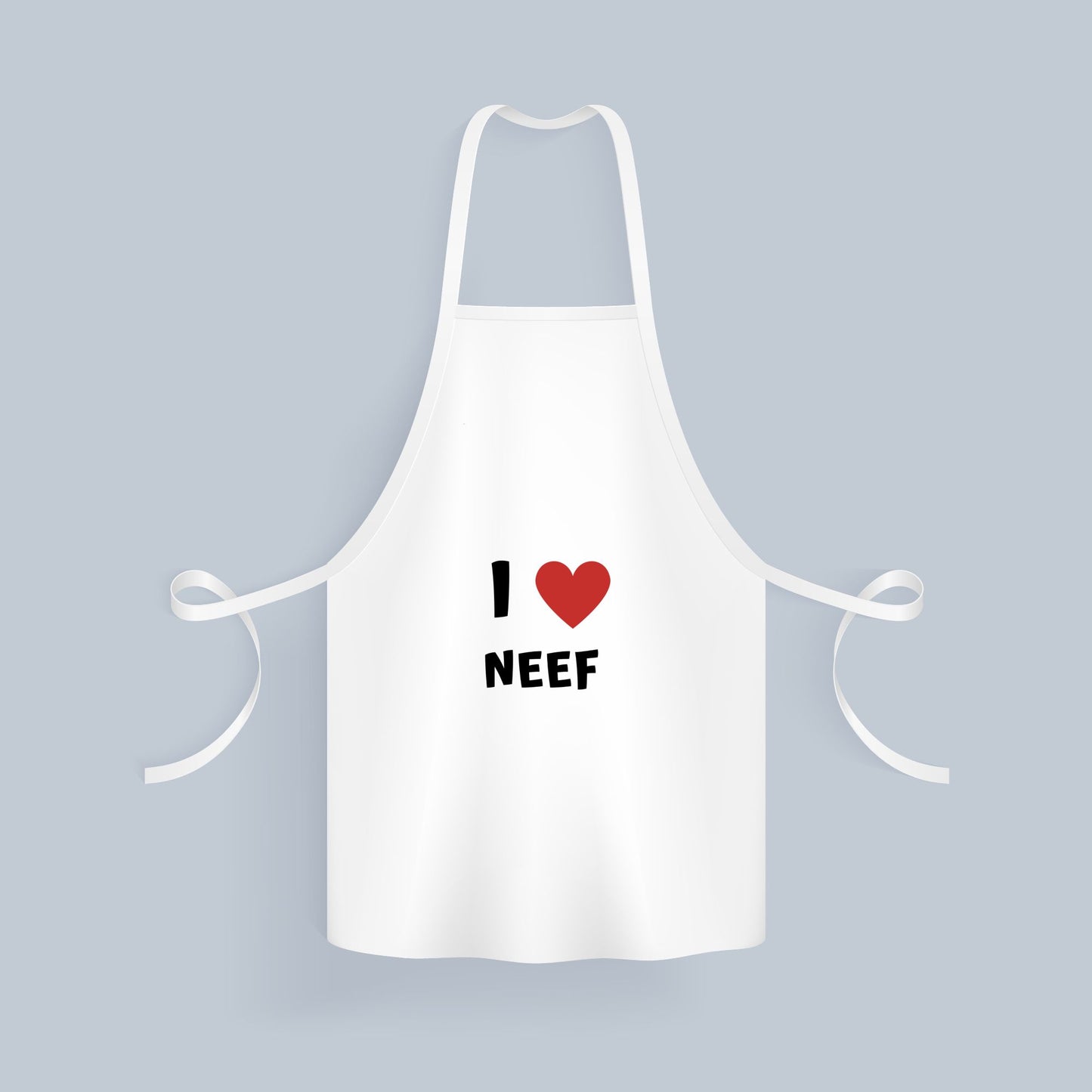 i love neef Keukenschort