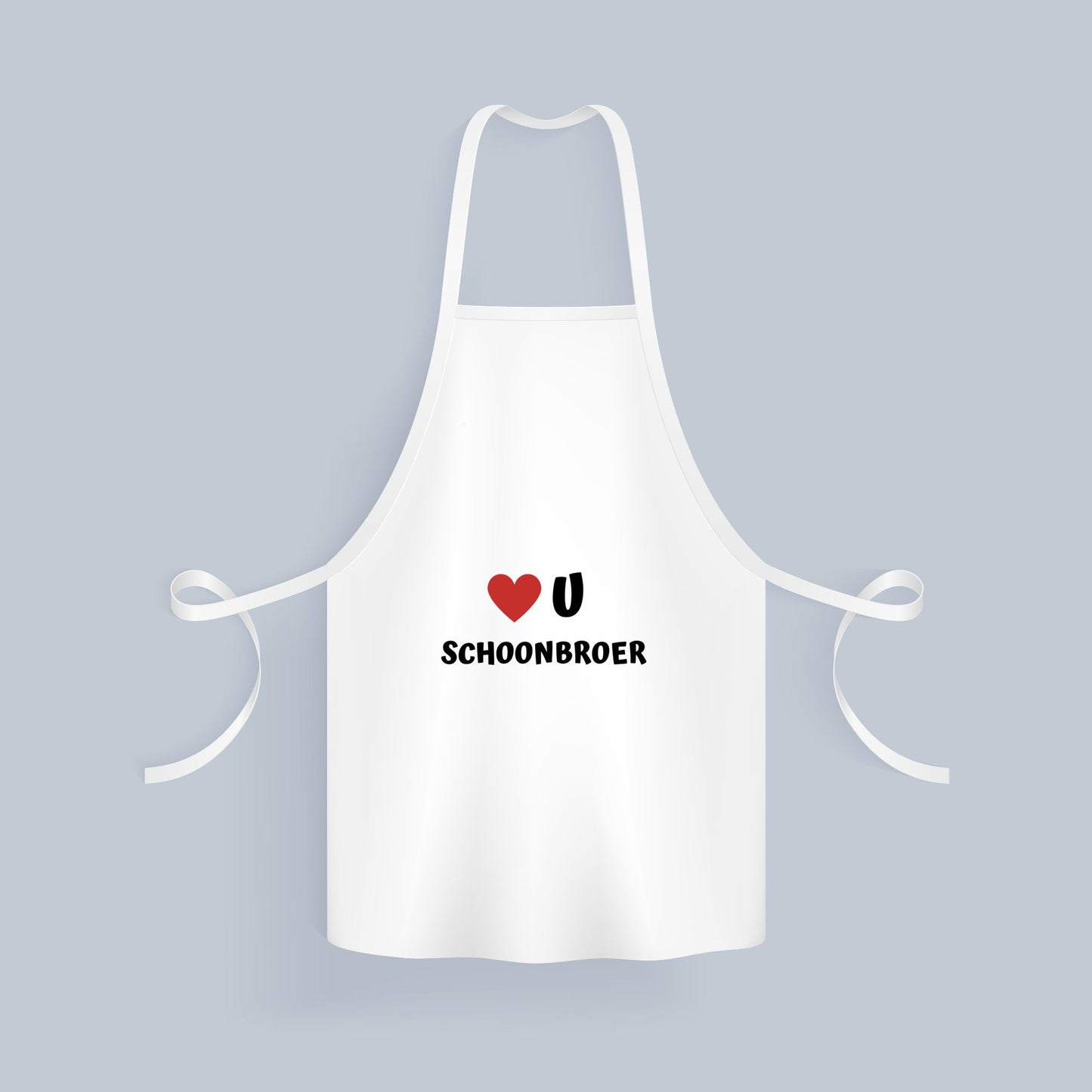 love u schoonbroer Keukenschort