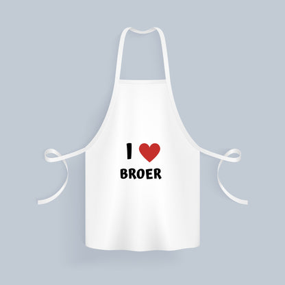 i love broer Keukenschort