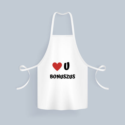 love u bonuszus Keukenschort