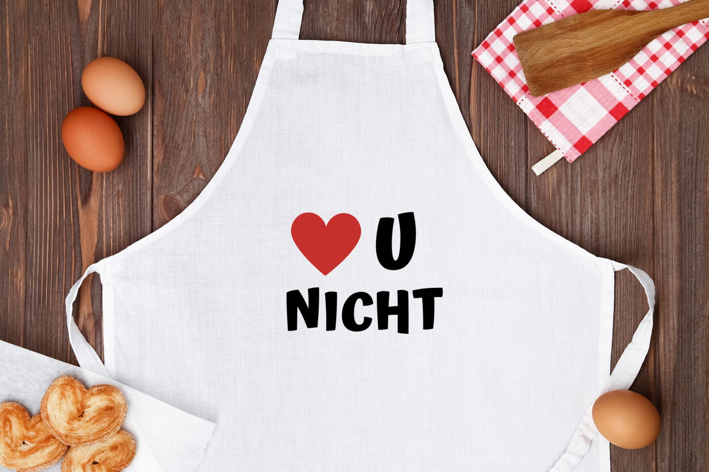 love u nicht Keukenschort