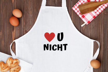 love u nicht Keukenschort