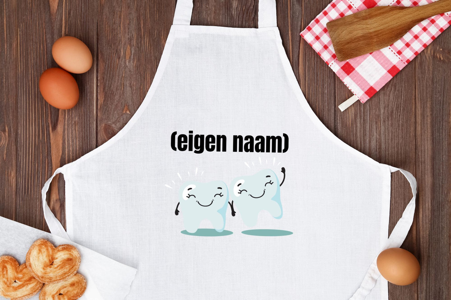 2 tanden Keukenschort