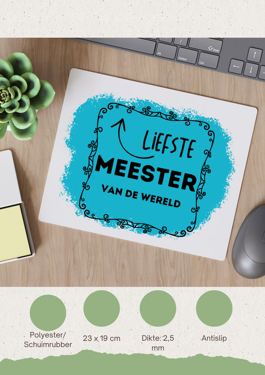 liefste meester van de wereld Muismat