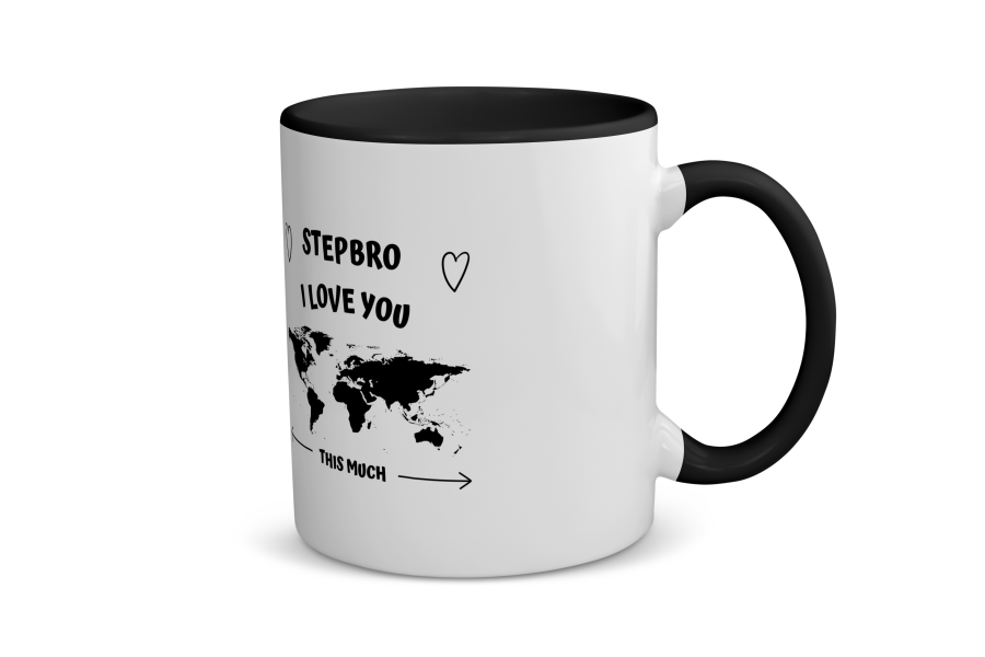 stepbro i love you this much Koffiemok - Theemok