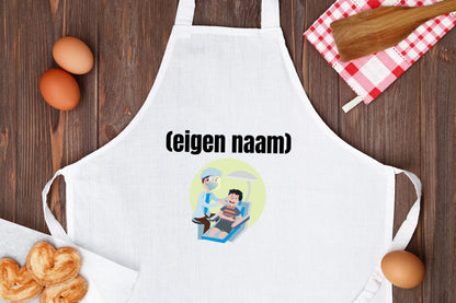 tandarts met eigen naam Keukenschort