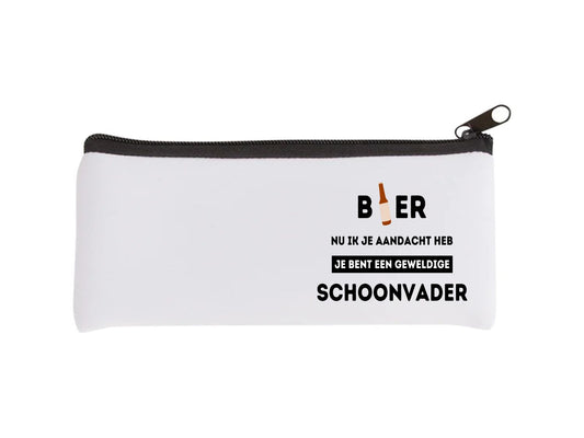 bier, nu ik je aandacht heb je bent een geweldige schoonvader Etui