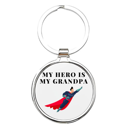 mijn opa is mijn held Sleutelhanger
