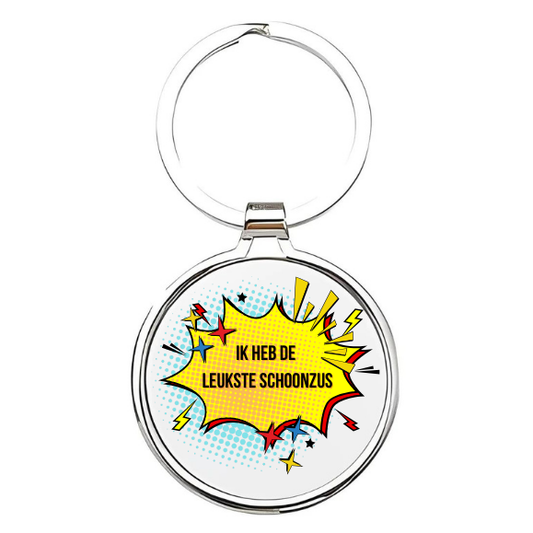 ik heb de leukste schoonzus Sleutelhanger