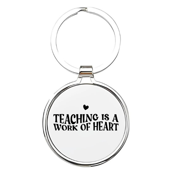 teaching is a work of art Sleutelhanger