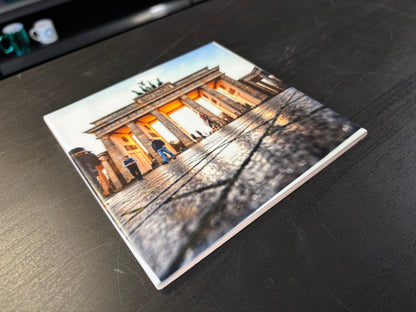 Keramische Tegel 15x15 cm – Wit Mat (Personaliseerbaar)