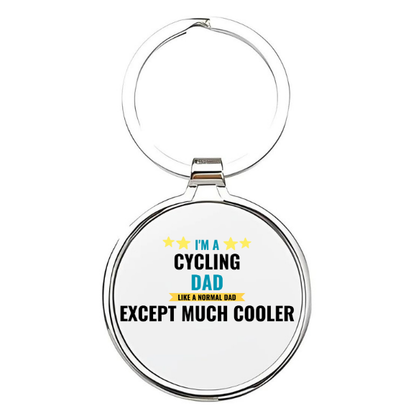 im a cycling dad, except much cooler Sleutelhanger