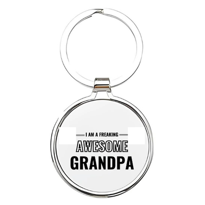 i am an freaking awesome grandpa Sleutelhanger