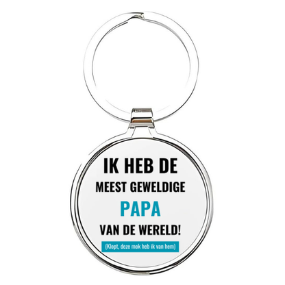 ik heb de meest geweldige papa van de wereld Sleutelhanger