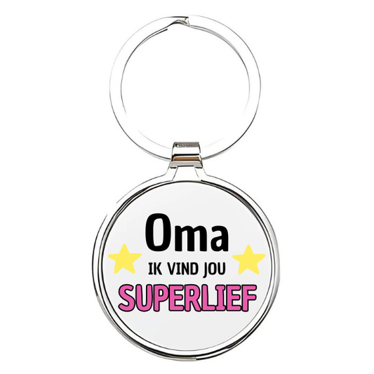 oma ik vind jou superlief Sleutelhanger