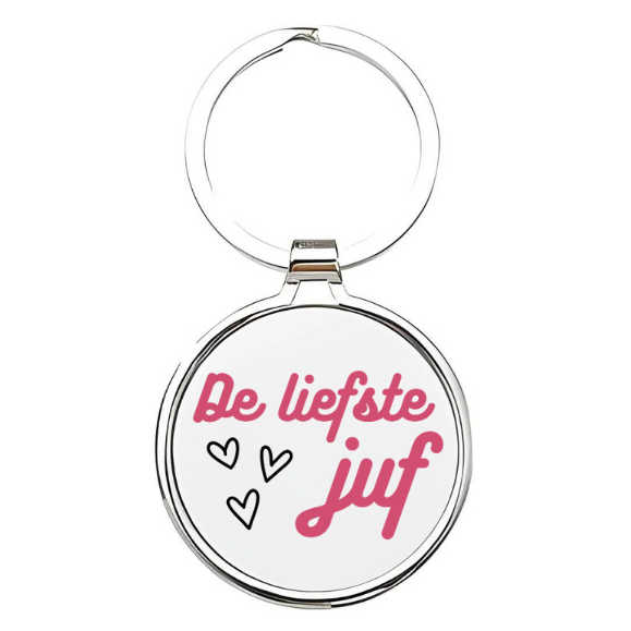 de liefste juf Sleutelhanger