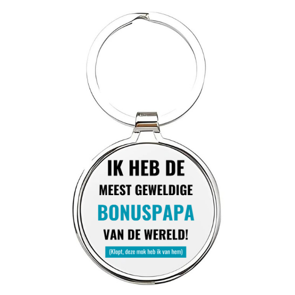 ik heb de meest geweldige bonuspapa van de wereld Sleutelhanger