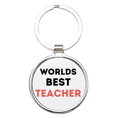 worlds best teacher Sleutelhanger