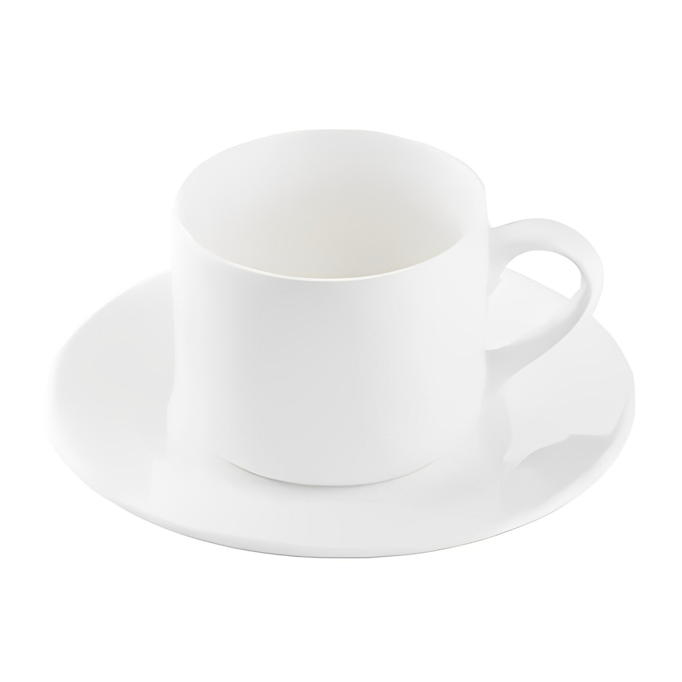 Gepersonaliseerde Kop & Schotel 170 ml – Hoogwaardig Keramiek | Perfect Cadeau voor Koffie & Thee